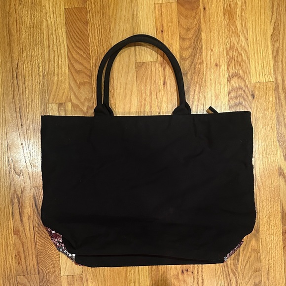 Victoria's Secret Glam Sequin Tote - Pink and Silver - Picture 2 of 3